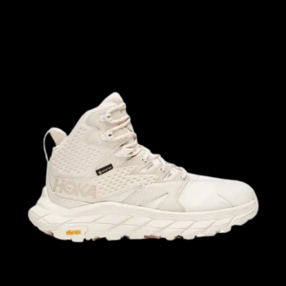 Hoka Shoes - *NEW* HOKA Anacapa Mid GTX Hiking Shoe Eggnog/Shifting Sand Women's 8.5